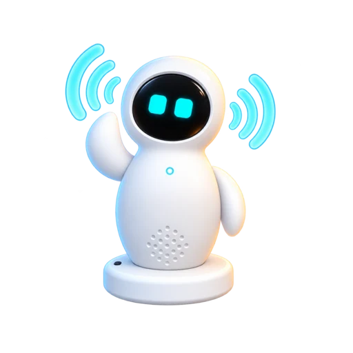 Beszélő robot hangkörökkel: a Via képernyő nélkül, csak hanggal működik